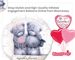 Shop Stylish and High-Quality Inflated Engagement Balloons Online from BloonAway