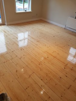 Pine Floor Sanding & REfinishing