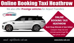 Online Booking Taxi Heathrow