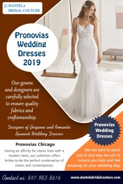 Pronovias wedding dresses 2019