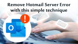 Remove Hotmail Server Error with this Simple Technique