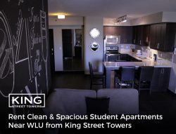 Rent Clean & Spacious Student Apartments Near WLU from King Street Towers