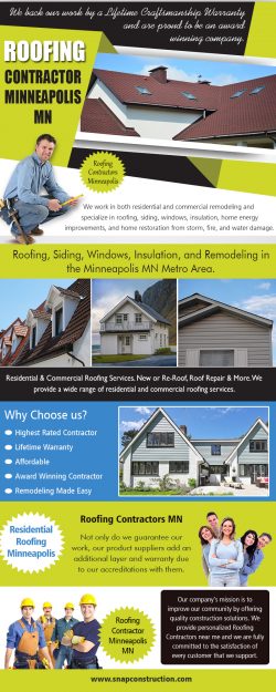 Roofing Contractor Minneapolis MN