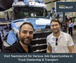 Visit Teamrecruit for Various Job Opportunities in Truck Dealership & Transport