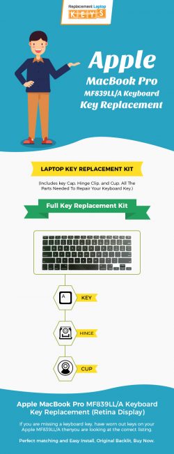 Apple MacBook Pro MF839LL/A Keyboard Key Replacement