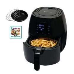 Avalon Bay 3.7 Qt. Capacity Oil Free Air Fryer, Black (Certified Refurbished) – Walmart.com