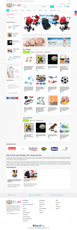 Baby Products shop