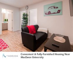 Horizon Residence – Convenient & Fully-Furnished Housing Near MacEwen University