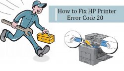 How to Fix HP Printer Error Code 20