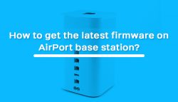 How to get the latest firmware on AirPort base station?