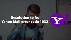 Resolution to fix Yahoo Mail error code 1032