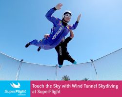 Touch the Sky with Wind Tunnel Skydiving at SuperFlight