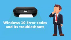 Windows 10 Error codes and its troubleshoots