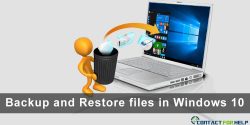 Easy Steps to Backup and Restore files in Windows 10