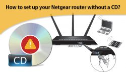 How to set up your Netgear router without a CD?