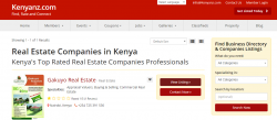 Real Estate Companies in Kenya