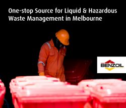 Benzoil – One-stop Source for Liquid & Hazardous Waste Management in Melbourne