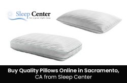 Buy Quality Pillows Online in Sacramento, CA from Sleep Center