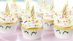 Unicorn cupcake