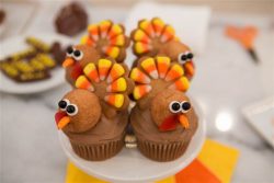 Turkey cupcakes