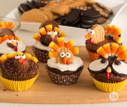 Turkey cupcakes