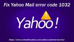 Fix Yahoo Mail error code 1032