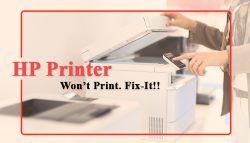 HP Printer Won’t Print. Fix-It!!