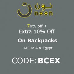 Noon Backpacks Offer