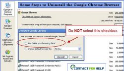 Some Steps to Uninstall the Google Chrome Browser