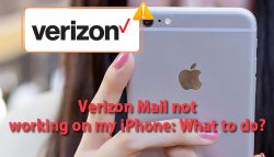 Verizon Mail not working on my iPhone: What to do?