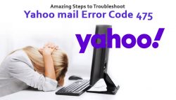 Amazing Steps to Troubleshoot Yahoo mail Error Code 475