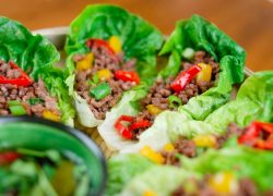 Beef Lettuce Wraps