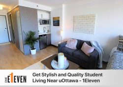 Get Stylish and Quality Student Living Near uOttawa – 1Eleven