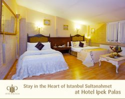 Stay in the Heart of Istanbul Sultanahmet at Hotel Ipek Palas