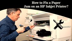 How to Fix a Paper Jam on an HP Inkjet Printer?