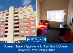 Premium Student Apartments for Rent Near McMaster University – West Village Suites