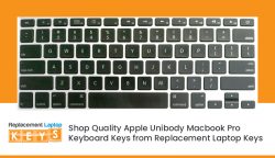 Shop Quality Apple Unibody Macbook Pro Keyboard Keys from Replacement Laptop Keys