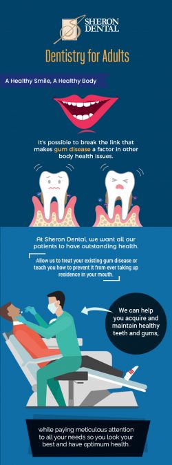 Get a Healthy Smile with Adult Dentistry Services from Sheron Dental