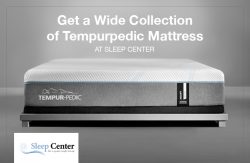 Get a Wide Collection of Tempurpedic Mattress at Sleep Center