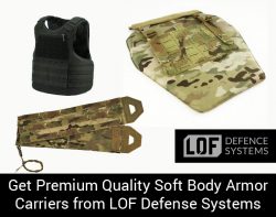 Get Premium Quality Soft Body Armor Carriers from LOF Defense Systems