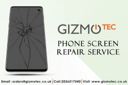 Phone Screen Repair Service at Gizmotec Ltd