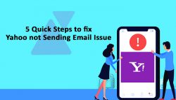 5 Quick Steps to fix Yahoo not Sending Email Issue