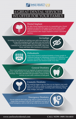 6 Great Dental Services Offer by Smile Select Dental