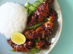 Grilled Squids in Sweet Soy Sauce · Southeast Asian Recipes · Nyonya Cooking