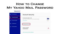 How to Change My Yahoo Mail Password?