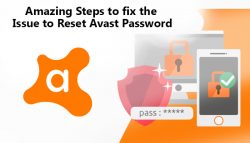 Amazing Steps to Fix the Issue to Reset Avast Password