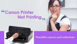 Canon printer not printing:Possible causes and solutions