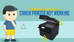 Effective Steps to Fix Canon Printer Not Working