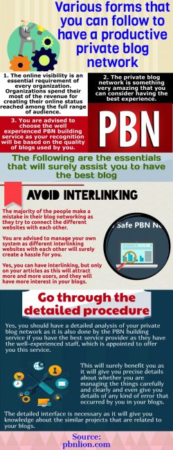 The Need of PBN building service