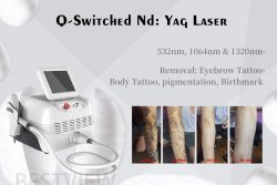 Q-Switched Nd Yag Laser Tattoo Removal Machine